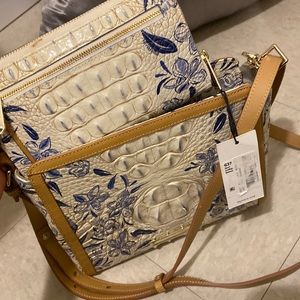 Brahmin Suri Indigo Bag with Wallet